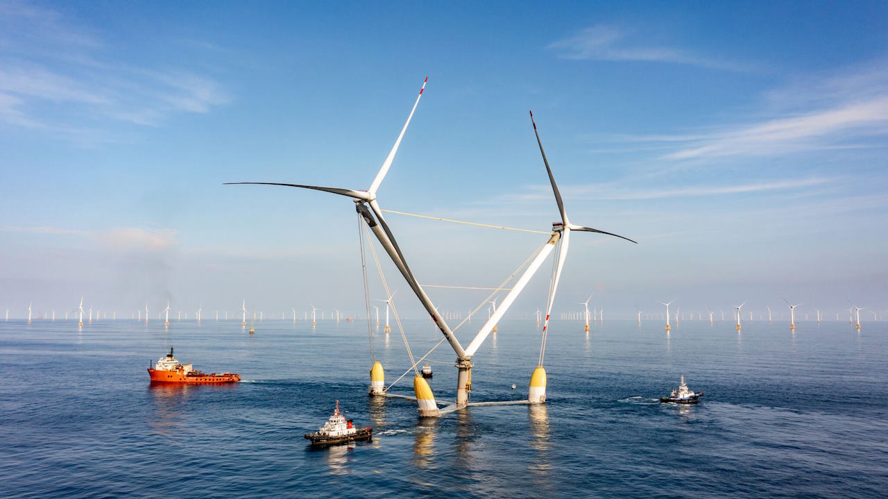 Two-Headed Wind Turbine Could Solve Every Challenge in the Offshore Industry