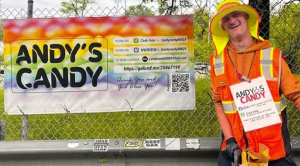 Community Raises $30K To Bless Candy Vendor With Cerebral Palsy Who Works 6 Days A Week
