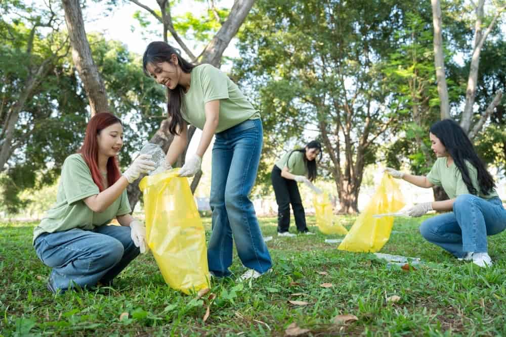 How litter picking became a competitive sport