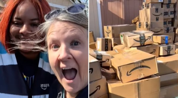 You Won’t Believe How Many Amazon Packages This Maryland Family Got